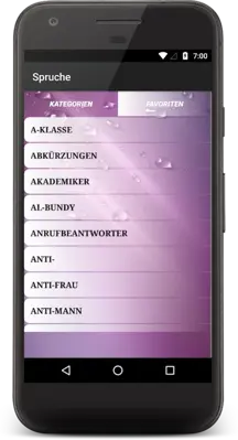 Spruche android App screenshot 4